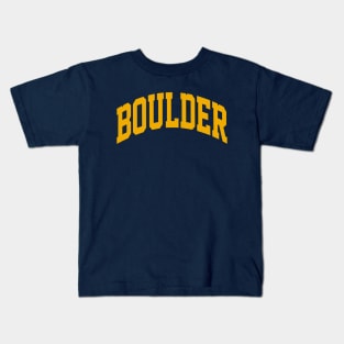 Boulder Colorado Kids T-Shirt